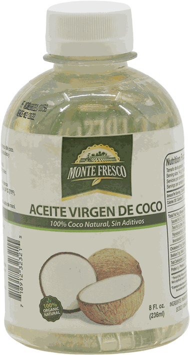 MONTE FRESCO ACEITE COCO VIRGEN 8 OZ