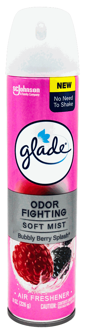 GLADE AEROSOL BUBBLY BERRY SPLA 8.3 OZ