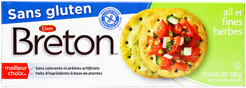 Dare Breton Gluten Free Herb/g135 GR