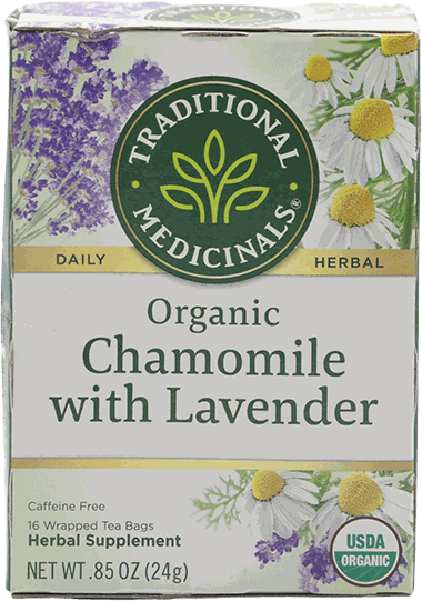 TRADITIONAL TEA CHAMOM W LAV 16 BAG