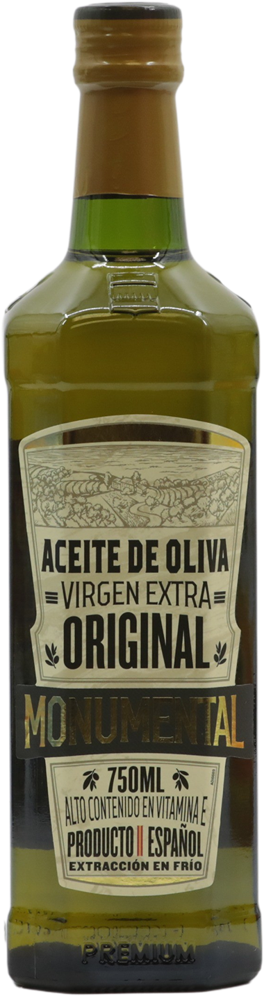 MONUMENTAL ACEITE OLIVA EV 750 ML