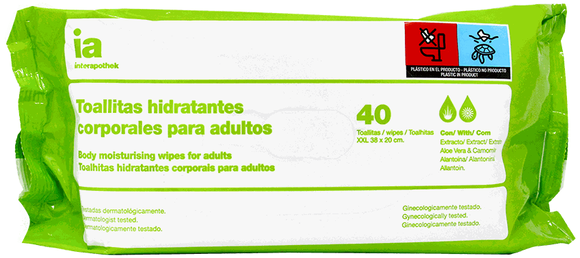 Ia Toallitas Adultos40 UND