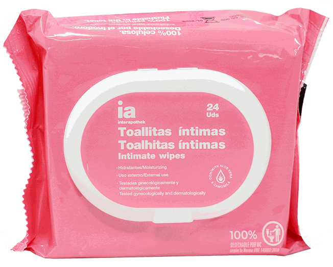 Ia Toallitas Higiene Intima C/tapa24 UND