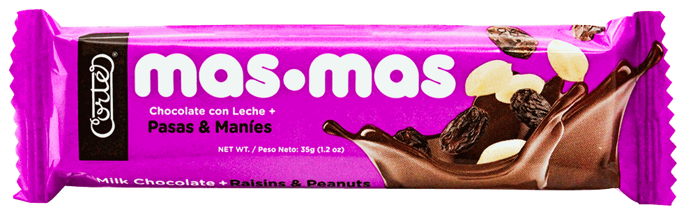 CORTES CHOCOLATINE MAS MAS BAR 12