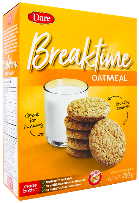 DARE BREAKTIME OATMEAL 250 GR
