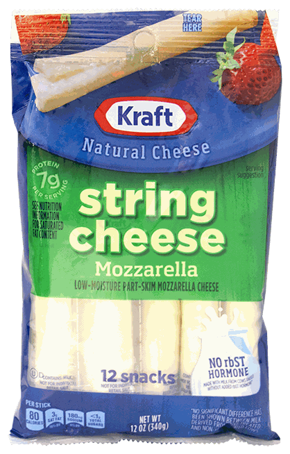 KRAFT STRING MOZZARELLA 12 OZ