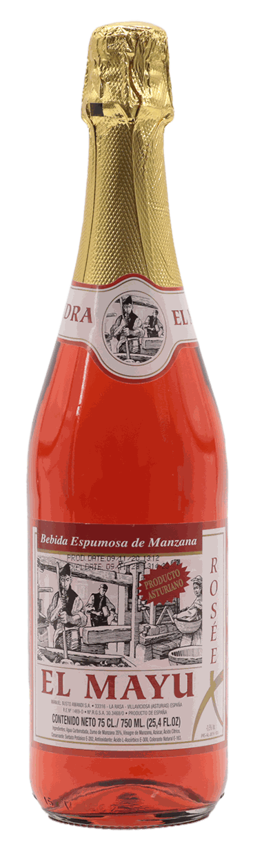 EL MAYU SIDRA ASTURIANA ROSADA 75 CL