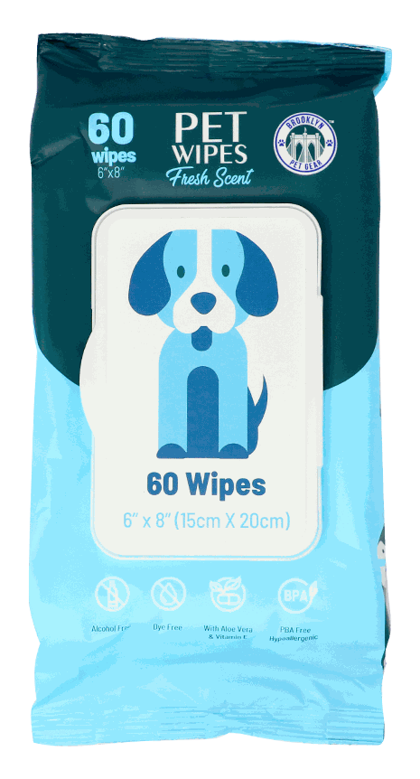 LORA BROOKLYN PET WIPES 1X60