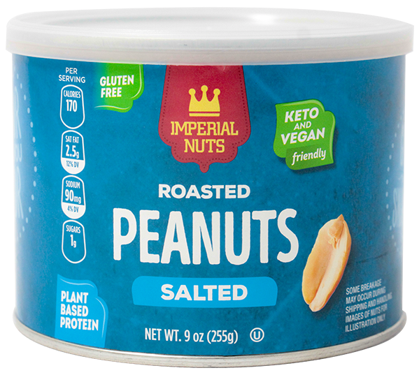 IMPERIAL PNUTS RSTD SALT 9 OZ