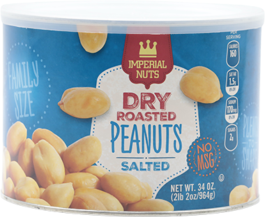 Imperial Dry Rstd Pnuts34 OZ