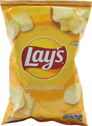 FRITO LAY PAPAS QUESO BLANCO 45 GR