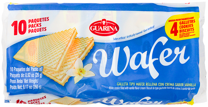 Guarina Galleta Wafer Vainilla12 UND