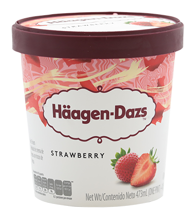 Haagen Dazs Strawberry16 OZ