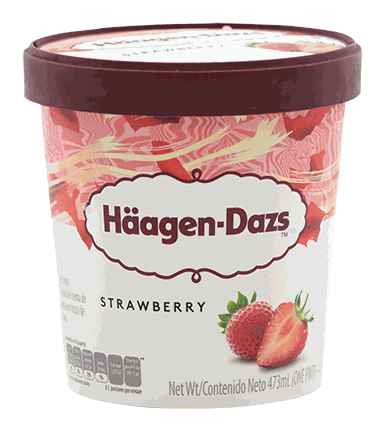 HAAGEN DAZS STRAWBERRY 16 OZ