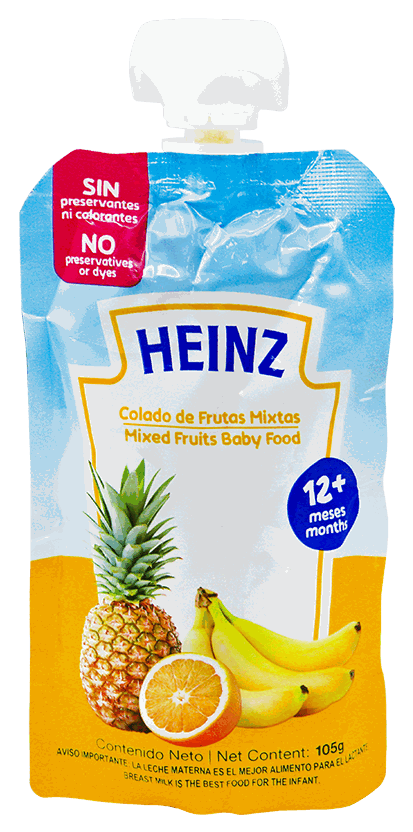 HEINZ COMPOTA FRUTAS MIXTA FLEX 113 GR