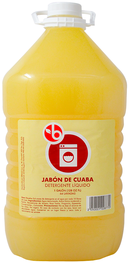 BRAVO JABON CUABA DETERGENTE LIQ 1 GL