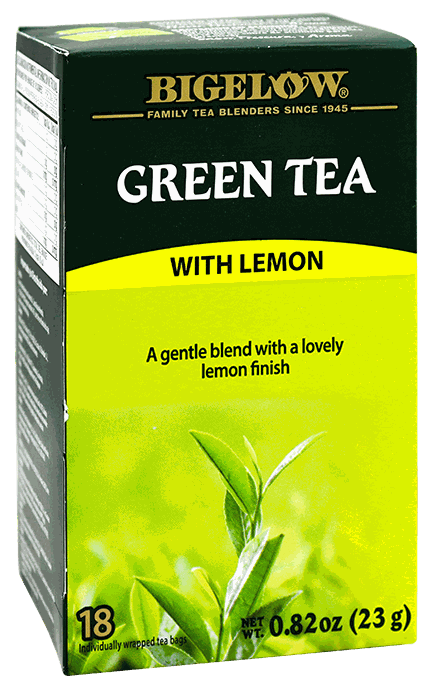 BIGELOW GREEN TEA W/LEMON 18 CT
