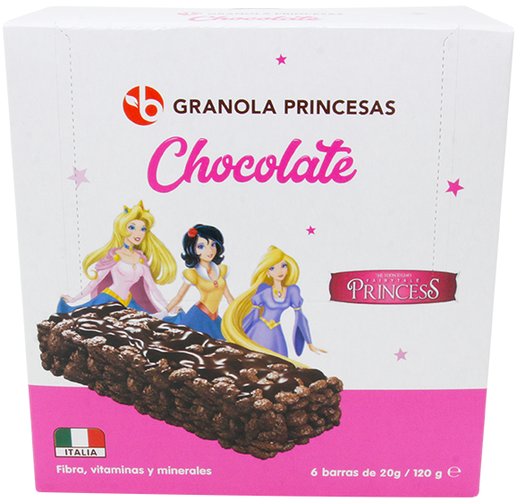 Bravo Barra Granola Cho/princesas120 GR