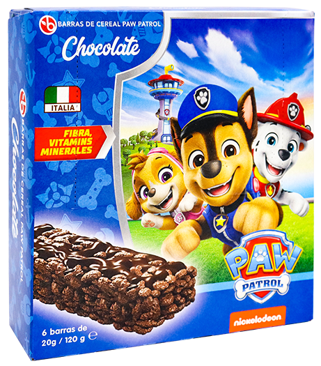 BRAVO BARRA GRANOLA CHO/PAW PTRL 120GR