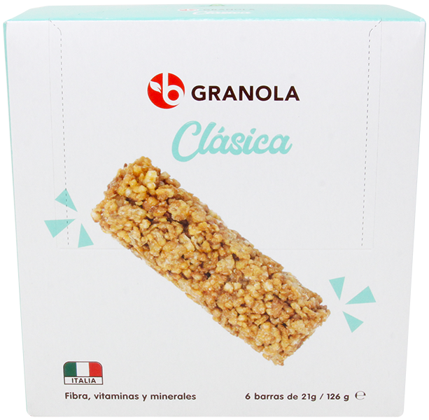 BRAVO BARRA GRANOLA CLASICA 126GR