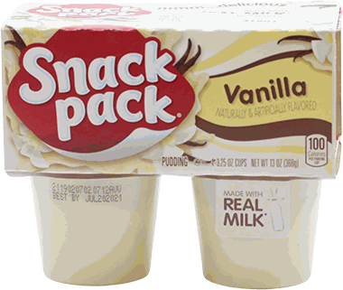 SNACK PACK VAINILLA 3.5 OZ