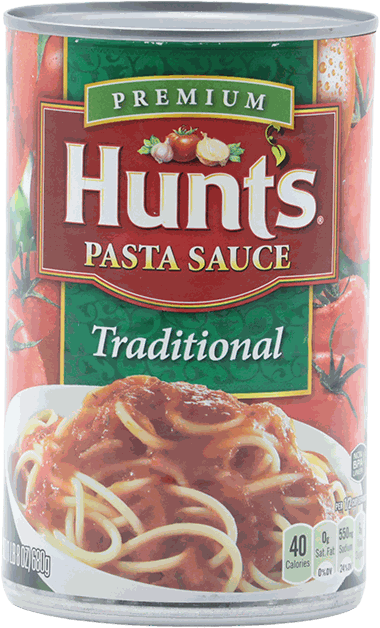 HUNTS SALSA ESPAGUETT TRADIC 24 OZ LATA