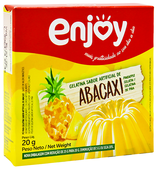 ENJOY GELATINA PIÑA 20 GR