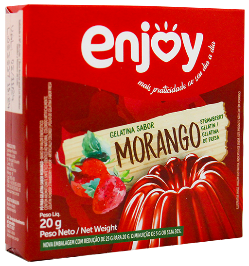 ENJOY GELATINA FRESA 20 GR