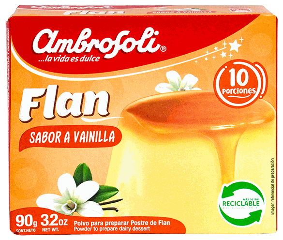 AMBROSOLI FLAN VAINILLA 120 GR