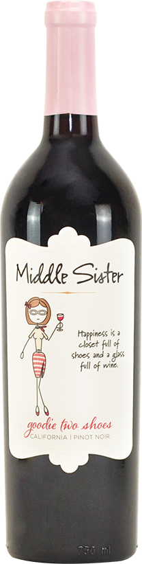 Middle Sister Vino Goody Pinot Noir75 CL
