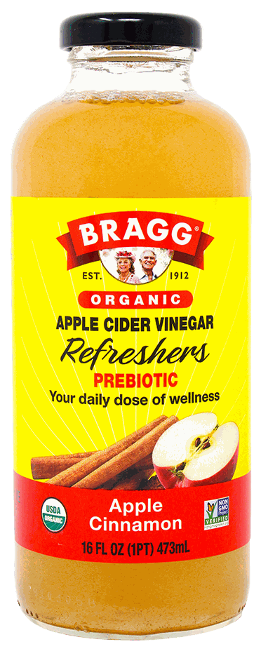 BRAGG APPLE CINNAMON REFRESHER 16 OZ