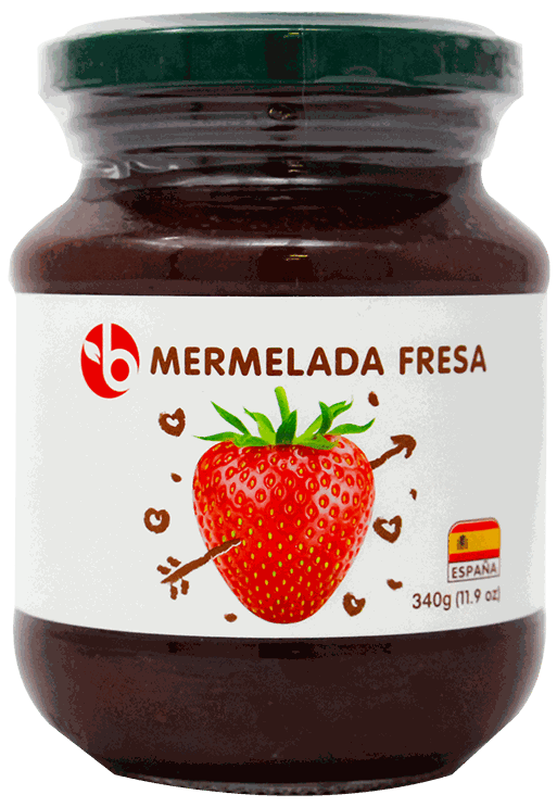 BRAVO MERMELADA FRESA 340 GR