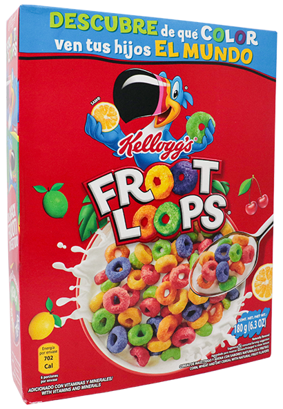 Kelloggs Froot Loops180 GR