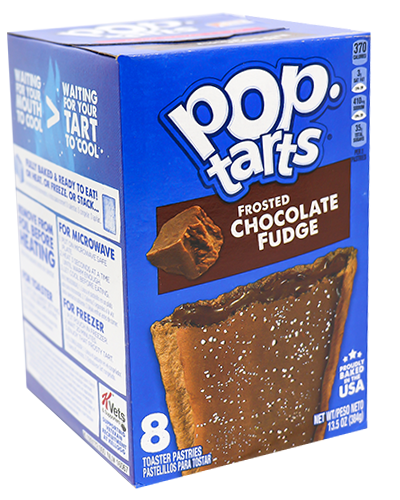 Kelloggs Frosted Pop Chocolate Fudge14.7 OZ
