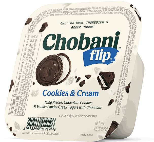 CHOBANI YOGURT GRK FLIP COOKIES 5.3 OZ