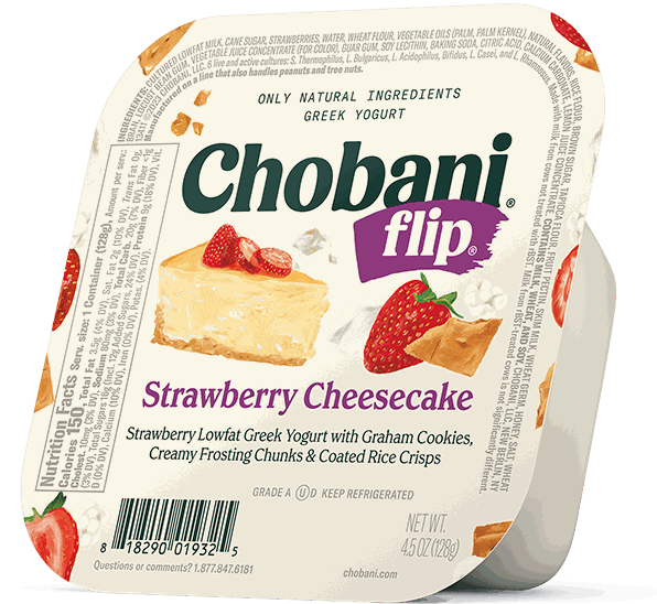 CHOBANI YOGURT STRAWBE CHEESECAKE 5.3 OZ