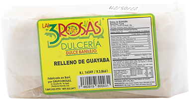 Las 3 Rosas Dulce Leche Guayava8 OZ