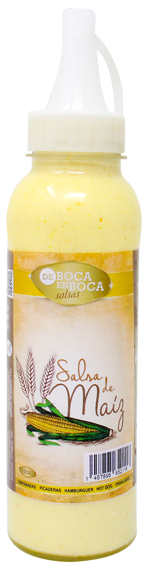 DE BOCA EN BOCA SALSA DE MAIZ 12 OZ