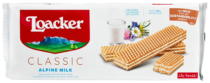 LOACKER GALLETA CLASSIC MILK 175 GR