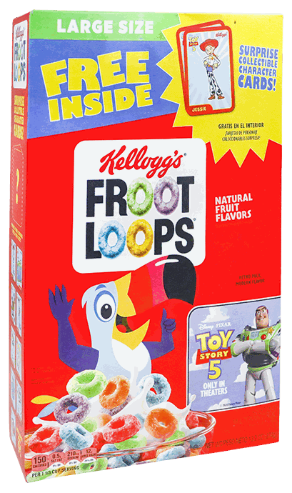 KELLOGGS FROOT LOOPS 374 GR
