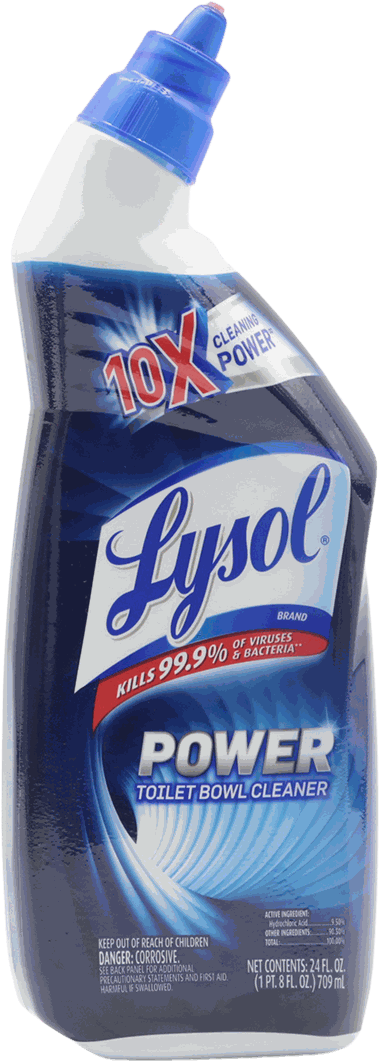 LYSOL TOILET CLEANER POWER 24 OZ