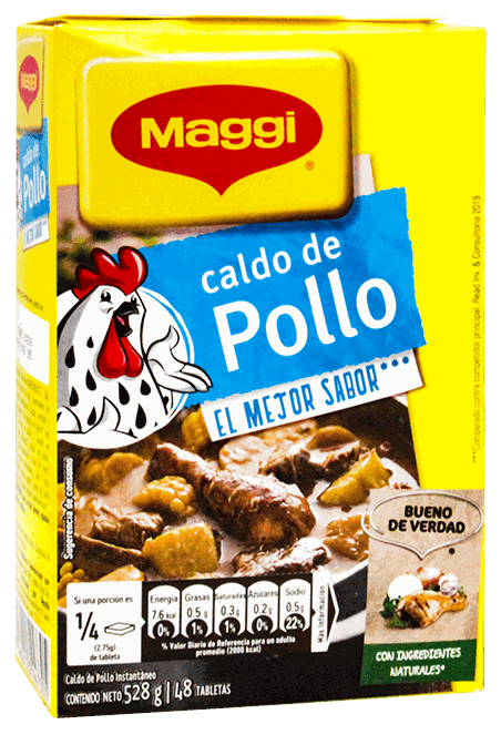 MAGGI CALDO POLLO 48 TAB