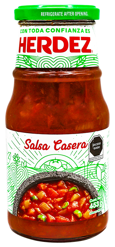 Herdez Salsa Casera453 GR