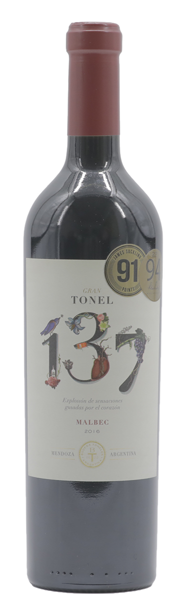 TONEL 137 VINO MALBEC 75CL