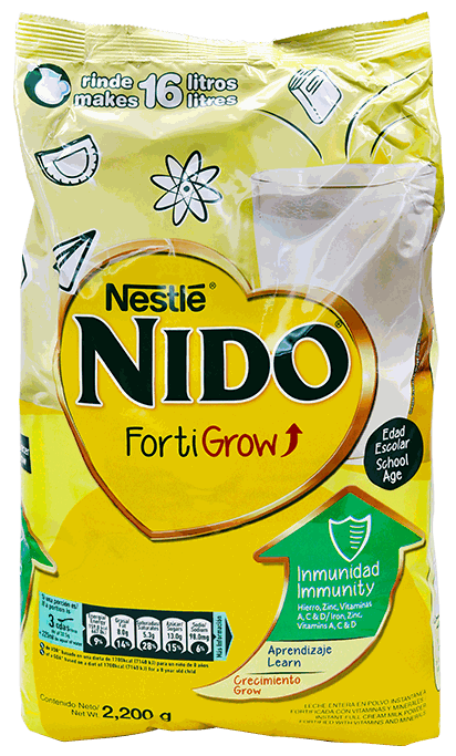 NIDO LECHE FORTIFICADA 2200 GR