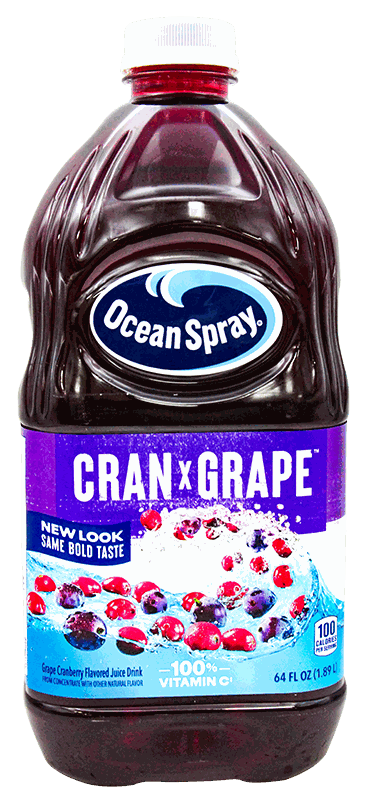 OCEAN SPRAY CRAMBERRY GRAPE 64 OZ