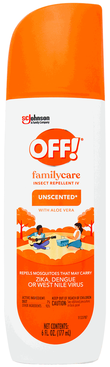 OFF REPELENTE UNSCENTED SPRAY 6 OZ