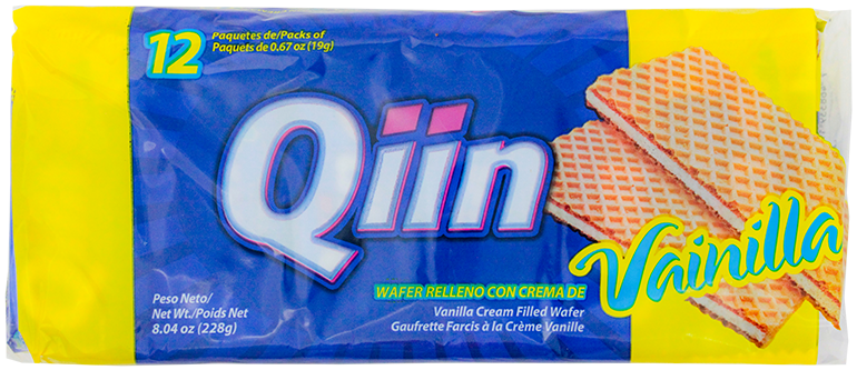Qiin Galletas Vainilla12 UND