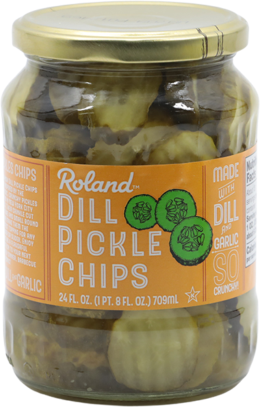 Roland Dill Pickle Chips24 OZ