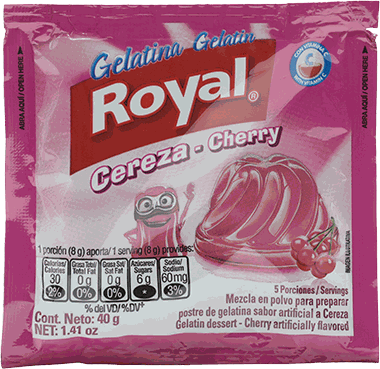 ROYAL GELATINA CEREZA 40 GR